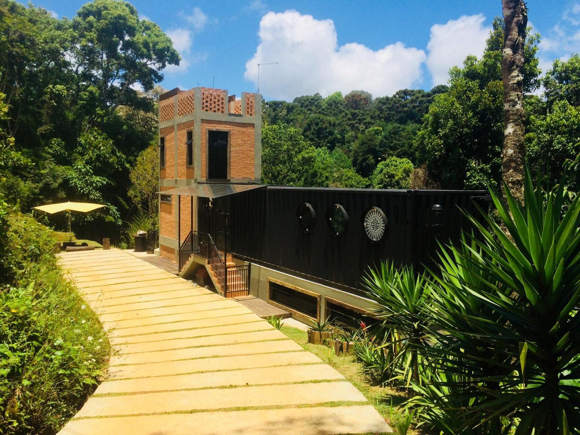 Casa Container 80 Hotel Campos do Jordao Bagian luar foto